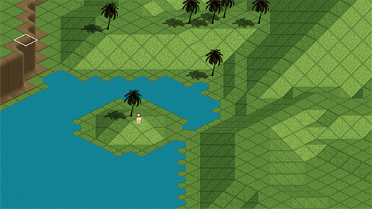 Terrain isométrique